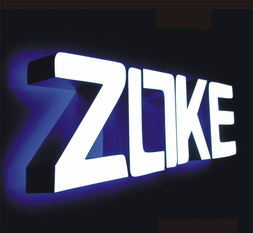 水晶背發(fā)光字